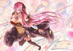  1girl blue_eyes breasts fuyuki_jun highres large_breasts long_hair megurine_luka pink_hair solo v4x vocaloid vocaloid_4 