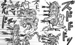  arrow arrow_in_body comic kantai_collection monochrome monster no_humans shinkaisei-kan simple_background tonda translation_request 