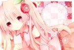  1girl detached_sleeves highres long_hair necktie pink_eyes pink_hair sakura_miku solo souhi tagme twintails vocaloid 