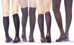  2d 4girls black_legwear kneehighs legs multiple_girls original pantyhose shoes thigh-highs white_background 