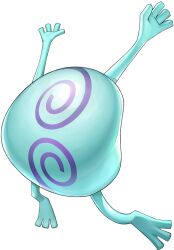  aqua_skin artist_request colored_skin commentary demon_(megami_tensei) english_commentary faceless full_body no_humans official_art persona persona_5 persona_5:_the_phantom_x shin_megami_tensei solo sudama_(megami_tensei) third-party_source transparent_background 