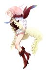  1girl amira_(shingeki_no_bahamut) boots highres pink_hair shingeki_no_bahamut:_genesis solo violet_eyes 