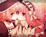  butterfly karunabaru kirisame_marisa multiple_girls patchouli_knowledge ribbon touhou yuri 