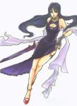  black_hair dress high_heels legend_of_dragoon long_hair rose_(lod) sword 
