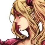  9wa blonde_hair final_fantasy final_fantasy_iv long_hair ponytail red_eyes rosa_farrell 