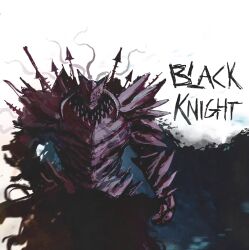  1boy armor black_souls black_souls_2 cape commentary english_commentary fake_horns floating_cape full_armor goddkilly helmet highres horned_helmet horns lindamea_(black_souls) simple_background spiked_armor spiked_gauntlets spikes white_background 