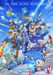  6+boys aircraft annotation_request armor ax_battler axel_stone baku_baku_animal bin_(dynamite_dux) bird black_eyes blonde_hair blue_eyes blue_gem blue_hair blue_headband blue_sky blue_theme breath_weapon breathing_fire bridge bridle brown_eyes brown_hair car character_request classic_sonic closed_mouth color_connection commentary_request company_connection copyright_request crossover daytona_usa diamond_(shape) dragon dual_wielding dynamite_dux elliot_edwards energy_beam english_text eternal_arcadia eusis_landale eyepatch fantasy_zone fire flicky_(character) flicky_(series) flying furry furry_male gem gloves golden_axe headband helicopter highres holding holding_gem holding_rocket_launcher holding_sword holding_weapon keil_fluge launch_tower looking_at_viewer mecha motor_vehicle mouth_beam multiple_boys multishot_rocket_launcher muscular muscular_male naratani nights_into_dreams opa-opa open_mouth outdoors panzer_dragoon parted_lips partially_annotated phantasy_star phantasy_star_ii race_vehicle racecar red_shoes reins riding riding_dragon road robot rocket_launcher saddle sega shoes short_hair sky smile sonic_(series) sonic_the_hedgehog sonic_the_hedgehog_(classic) space_shuttle spacecraft sports_car statue streets_of_rage sword temjin thunder_blade topless_male virtual_on vyse weapon white_gloves 