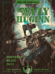  advanced_ship_(eve_online) bellicose_(eve_online) boundless_creation_(eve_online) camouflage commentary cruiser_(eve_online) dated davio911 electronic_warfare_ship_(eve_online) english_commentary english_text eve_online highres logo military_vehicle minmatar_republic_(eve_online) no_humans poster_(medium) propaganda recon_ship_(eve_online) science_fiction spacecraft tackler_(eve_online) tech_2_ship_(eve_online) test_alliance_please_ignore_(eve_online) vehicle_focus 