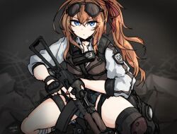 1girl assault_rifle girls_frontline kalashnikov_rifle kalina_(girls_frontline) long_hair trigger_discipline