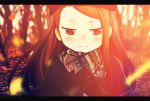  1girl blurry brown_eyes brown_hair close-up depth_of_field evening face gloves highres idolmaster imai_hiyoko looking_at_viewer minase_iori portrait scarf smile winter_clothes winter_coat 