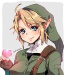  blonde_hair blue_eyes earrings genderswap gloves hat heart jewelry link pointy_ears smile the_legend_of_zelda twilight_princess yajiro_masaru 