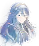  blue_eyes blue_hair fire_emblem fire_emblem:_kakusei hairband lips long_hair lucina portrait smile tusia 