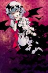  bat_wings hat red_eyes remilia_scarlet short_hair solo touhou wings xtoricox 