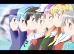  black_hair blonde_hair blue_eyes blue_hair bow brown_eyes brown_hair everyone group_profile hat hijiri_byakuren hood houjuu_nue kumoi_ichirin letterboxed lineup multiple_girls murasa_minamitsu nazrin orange_eyes parody profile purple_hair red_eyes sakura_ani silver_eyes silver_hair strike_witches tatara_kogasa toramaru_shou touhou unzan yellow_eyes 