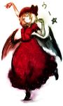  bat_wings cong1991 hat remilia_scarlet short_hair touhou vampire wings 