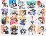  &gt;:) &gt;_&lt; 6+girls :d airplane anger_vein aqua_eyes arms_up ascot atago_(kantai_collection) beret black_nails blonde_hair blue_hair brown_hair cape claws comic confetti crossed_arms detached_sleeves empty_eyes eyepatch fingerless_gloves fist_in_hand fusou_(kantai_collection) gloves green_eyes green_hair grin hairband hand_gesture hand_on_own_cheek hand_on_own_head hat headgear heart heart_in_mouth highres horn horns hyuuga_(kantai_collection) i-19_(kantai_collection) kaga_(kantai_collection) kantai_collection kiso_(kantai_collection) kongou_(kantai_collection) kuma_(kantai_collection) kumano_(kantai_collection) legs_up light_brown_hair long_hair machinery mittens multiple_girls muneate musashi_(kantai_collection) mushroom mutsu_(kantai_collection) nontraditional_miko northern_ocean_hime open_mouth outstretched_arms outstretched_hand penetration_gesture pleated_skirt ponytail red_eyes rensouhou-chan reverse_translation rising_sun running sarashi scarf school_uniform seaport_hime sendai_(kantai_collection) serafuku shimakaze_(kantai_collection) short_hair side_ponytail sitting skirt smile spread_arms star suzuya_(kantai_collection) tenryuu_(kantai_collection) torinitea translated turret twig twintails two_side_up violet_eyes white_hair white_skin wo-class_aircraft_carrier xd yellow_eyes yukikaze_(kantai_collection) 