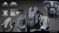  3d building caldari_state_(eve_online) commentary concept_art dust_514 english_commentary eve_online gradient_background grey_background grey_theme highres machine official_art piston realistic science_fiction 