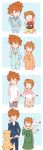  1boy 1girl 4koma absurdres age_progression brother_and_sister character_request comic commentary digimon highres siblings silent_comic stitched tagme veebu yagami_hikari yagami_taichi 