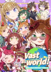  +_+ 6+girls ahoge allitell almond_eye_(the_changer)_(umamusume) almond_eye_(umamusume) animal_ears aqua_jacket bare_shoulders black_hair black_jacket black_shirt black_thighhighs blonde_hair blue_eyes blue_gloves blue_sports_bra blunt_bangs blunt_ends blunt_sidelocks blush board_game bow bow_hairband bracelet braid braided_sidelocks breasts brooch brown_hair brown_headdress card casino_drive_(umamusume) checkered_collar chibi choker closed_eyes closed_mouth colored_inner_hair commentary_request denim denim_jacket detached_sleeves dress ear_covers ear_flower ear_ornament ear_scrunchie earrings ears_through_headwear eishin_flash_(umamusume) epaulettes espoir_city_(red_devil_gear)_(umamusume) espoir_city_(umamusume) facial_mark fang fedora fingerless_gloves flower flower_brooch forever_young_(umamusume) frills gloves gradient_hair green_eyes green_hair hair_between_eyes hair_ornament hair_over_one_eye hairband hairclip hand_puppet hat heart heart_facial_mark heart_hands heart_hands_duo heart_on_cheek holding holding_card horse_ears horse_girl horse_tail interlocked_fingers jacket jewelry kiseki_(miracle_author)_(umamusume) kiseki_(umamusume) layered_hair long_hair long_sleeves looking_at_viewer loves_only_you_(9927_wishes)_(umamusume) loves_only_you_(umamusume) marche_lorraine_(umamusume) midriff mismatched_ear_covers multicolored_hair multiple_girls multiple_rings necktie one_eye_closed open_mouth orange_hair own_hands_clasped own_hands_together playing_card puppet purple-tinted_eyewear red-tinted_eyewear red_desire_(umamusume) red_dress red_eyes red_hair red_hairband red_headdress red_jacket red_streaks red_veil ring rose_kingdom_(umamusume) rulership_(umamusume) shaded_face shirt short_hair sidelocks single_ear_cover skirt smile sports_bra streaked_hair sunglasses symbol-shaped_pupils tail teeth thigh-highs tinted_eyewear two-tone_hair umamusume veil victoire_pisa_(lueur_angelique)_(umamusume) victoire_pisa_(umamusume) violet_eyes white_gloves white_hairband white_jacket white_necktie white_streaks x-shaped_pupils yellow_eyes yellow_hat 