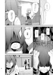  4girls amatsukaze_(kantai_collection) ataru_(cha2batake) collared_shirt comic hair_grab hatsukaze_(kantai_collection) kantai_collection long_hair multiple_girls sailor_dress short_hair sweatdrop thigh-highs tokitsukaze_(kantai_collection) translation_request twintails yukikaze_(kantai_collection) 