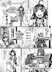  1girl admiral_(kantai_collection) comic kamizono_(spookyhouse) kantai_collection kongou_(kantai_collection) optimus_prime transformers 