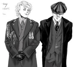  absurdres anakin_skywalker anakinleeskywal army british_army cillian_murphy highres peaky_blinders star_wars thomas_shelby united_kingdom vest world_war_ii 