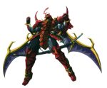  armor duel_monster gauntlets highres katana legendary_six_samurai_shi_en sword takayuuki weapon wings yuu-gi-ou 