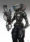  gia gun highres original police robot solo weapon 