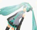  animated animated_gif green_hair hatsune_miku vocaloid 