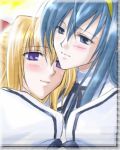  fervent_idiot himemiya_chikane hug kannazuki_no_miko kurusugawa_himeko lowres multiple_girls yuri 