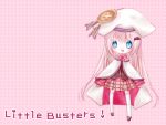  hat keimari little_busters! little_busters!! long_hair noumi_kudryavka pink_hair school_uniform wallpaper 