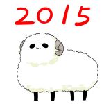  2015 :3 hong_meiling_(panda) no_humans original seki_(red_shine) sheep solo 