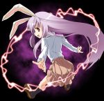  bunny_ears gengorou long_hair pleated_skirt purple_hair rabbit_ears red_eyes reisen_udongein_inaba skirt touhou 