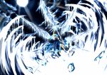  absurdres cirno dutch_angle highres ice ice_sword polearm solo spear touhou weapon wings zhu_fun 