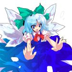  alphes cirno official_art touhou transparent_background wings 