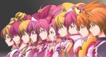  6+girls aida_mana aino_megumi blonde_hair blue_eyes brown_eyes brown_hair choker color_connection cure_black cure_bloom cure_blossom cure_dream cure_flora cure_happy cure_heart cure_lovely cure_melody cure_peach dokidoki!_precure fresh_precure! futari_wa_precure futari_wa_precure_max_heart futari_wa_precure_splash_star go!_princess_precure group_picture group_profile hanasaki_tsubomi happinesscharge_precure! haruno_haruka heartcatch_precure! highres hoshizora_miyuki houjou_hibiki hyuuga_saki lineup long_hair magical_girl misumi_nagisa momozono_love multiple_girls nanaku_teiru pink_eyes pink_hair portrait precure profile revision short_hair simple_background smile_precure! suite_precure tiara trait_connection yes!_precure_5 yes!_precure_5_gogo! yumehara_nozomi 