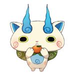  ayu_(mog) koma-san looking_at_viewer no_humans simple_background solo white_background youkai_watch 