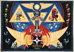  1boy 5girls 6+others absurdres antlers armor axe blue_border border delta_rune_(symbol) deltarune fireball goat_boy goat_horns guei_(deltarune) heart highres holding holding_axe holding_sword holding_weapon horns knight kris_(dark_world)_(deltarune) kris_(deltarune) mizzle_(deltarune) multiple_girls multiple_others organikk ralsei red_eyes red_soul_(utdr) reptile_girl roaring_knight scallybag01 soul_(utdr) sparkle susie_(dark_world)_(deltarune) susie_(deltarune) sword the_fun_gang titan_(deltarune) utdr_(toby_fox) wafer_(deltarune) weapon wingdings wings 