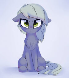  animal grey_hair horse_ears limestone_pie looking_at_viewer my_little_pony my_little_pony:_friendship_is_magic pony_(animal) solo 