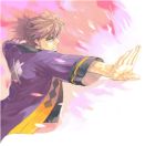  black_hair fancyidiots green_eyes hands lowres male ponytail raven solo tales_of_(series) tales_of_vesperia 