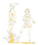  kick kicking kobayakawa_rinko legs love_plus school_uniform short_hair 