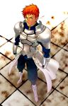  archer armor cosplay emiya_shirou fate/prototype fate/stay_night fate_(series) male red_hair redhead saber_(fate/prototype) saber_(fate/prototype)_(cosplay) solo 