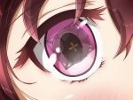  1girl close-up dive_bomber eye_reflection eyes kantai_collection kisaragi_(kantai_collection) reflection tanaka_kusao violet_eyes 