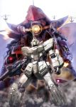  absurdres energy_sword gelgoog gundam gundam_unicorn highres mecha shamblo sword unicorn_gundam weapon 