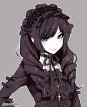  akira_(natsumemo) black_hair character_request drill_hair pale_skin rosary 