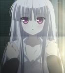  absolute_duo hands_on_shoulders highres long_hair screencap silver_hair violet_eyes yurie_sigtuna 