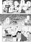  (ysy)s 2boys comic cup doujinshi hat highres kourindou memory_card monochrome multiple_boys refrigerator scan shelves sweat teacup touhou translation_request 