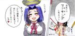  blush body_writing bound_wrists chain comic female_admiral_(kantai_collection) highres kantai_collection nude paintbrush tatsuta_(kantai_collection) tears traditional_media translation_request 