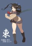  1girl accho_(macchonburike) original skirt solo touran-sai weapon 