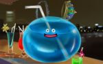 crown dragon_quest drink king_slime straw 